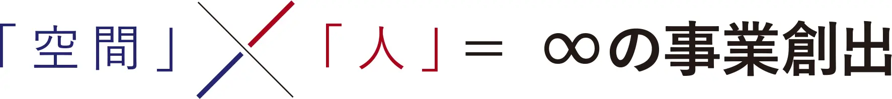 空間×人=∞の事業創出